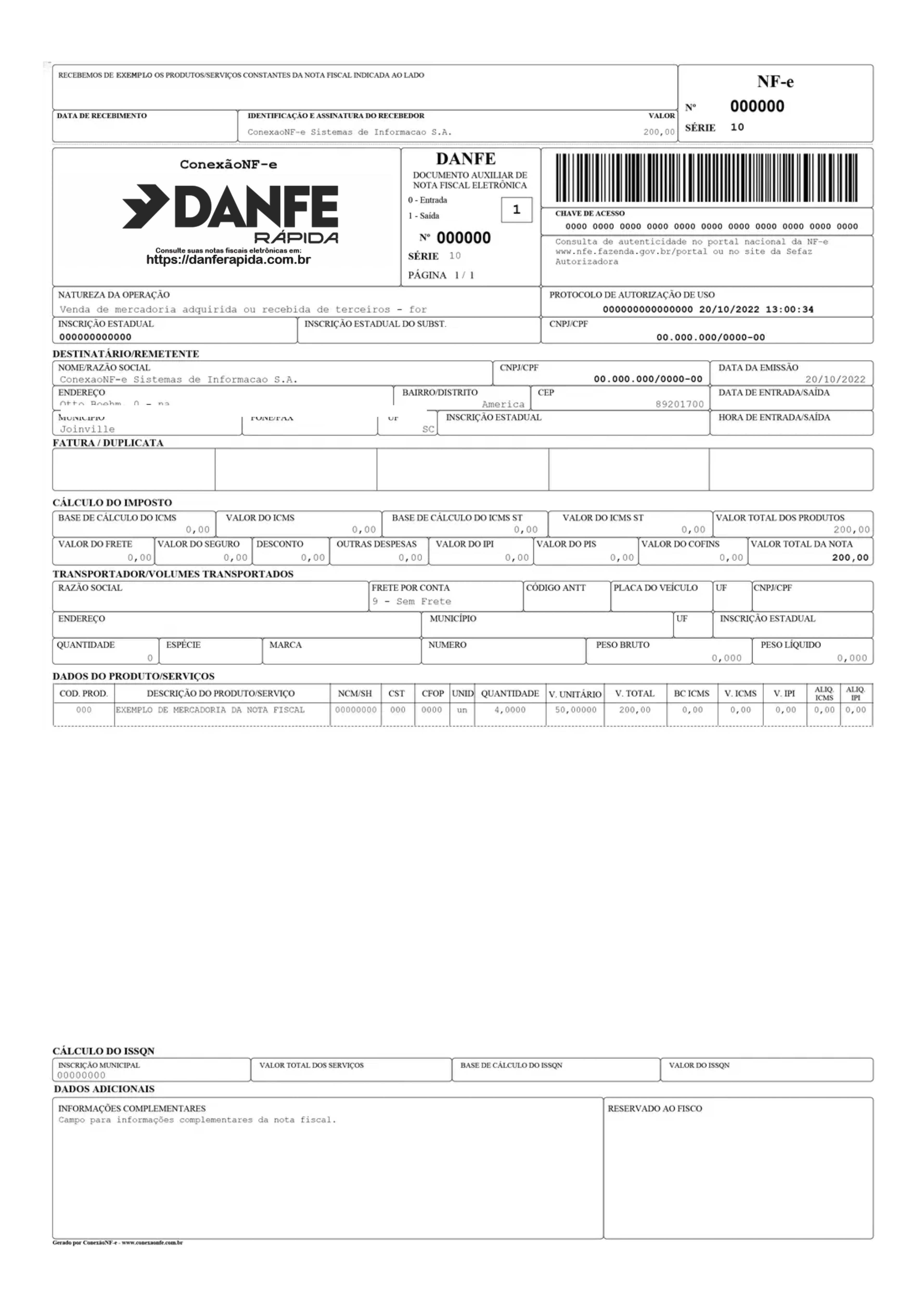 Plataforma Danfe Rápida — gere e consulte documentos fiscais