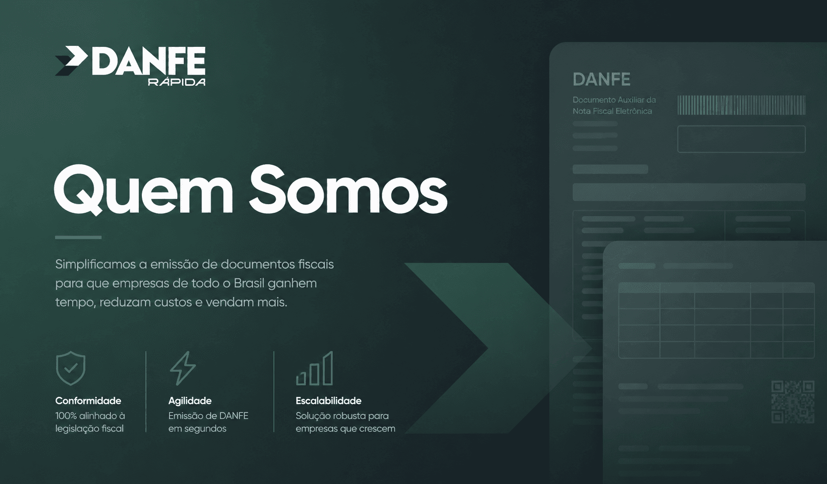 Danfe Rápida — Quem Somos | Tecnologia Fiscal Brasileira